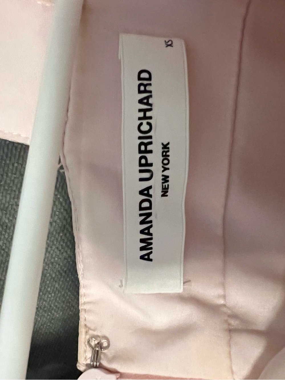 Amanda Uprichard Blush Pink Midi Dress - Picture 3 of 4